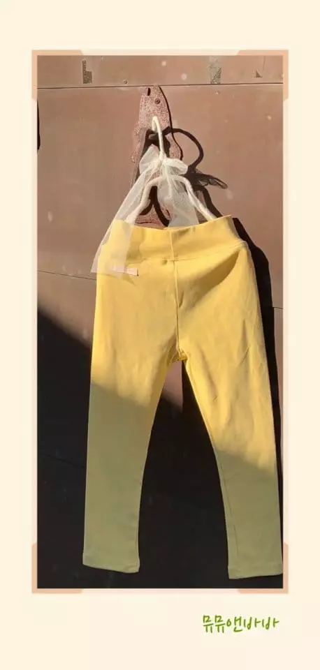 Mumunbaba - Korean Children Fashion - #designkidswear - Tang Tang Leggings - 4
