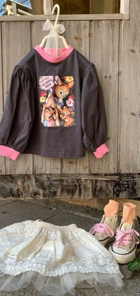 Mumunbaba - Korean Children Fashion - #fashionkids - Deer Tee - 4