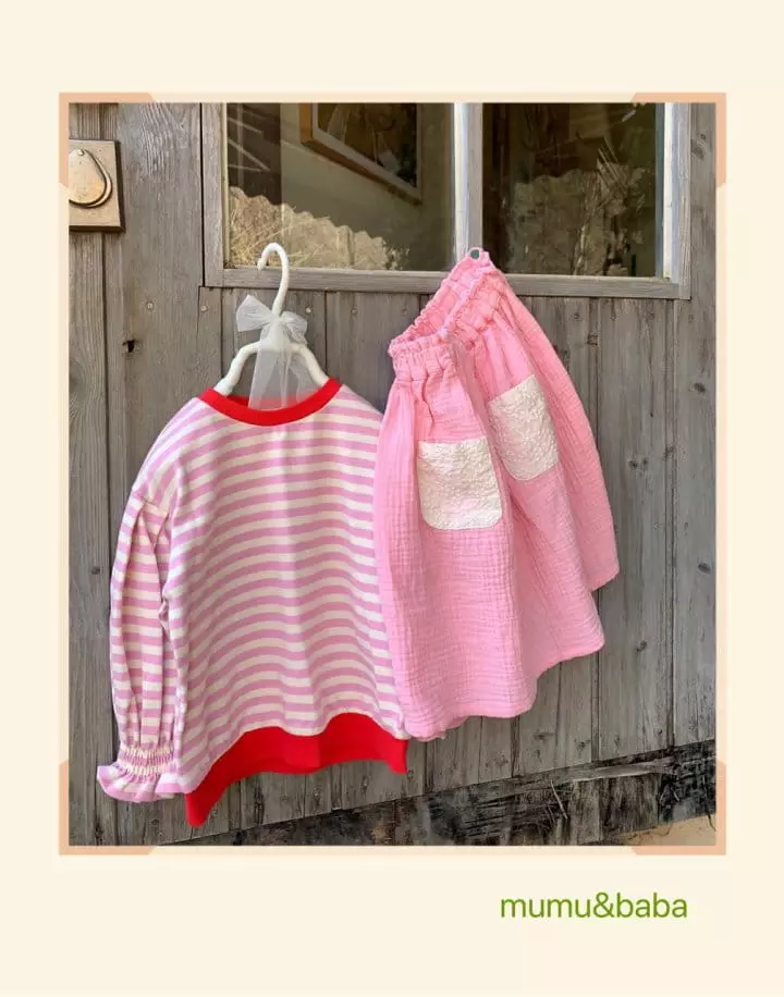 Mumunbaba - Korean Children Fashion - #littlefashionista - Lace Pocket Skirt