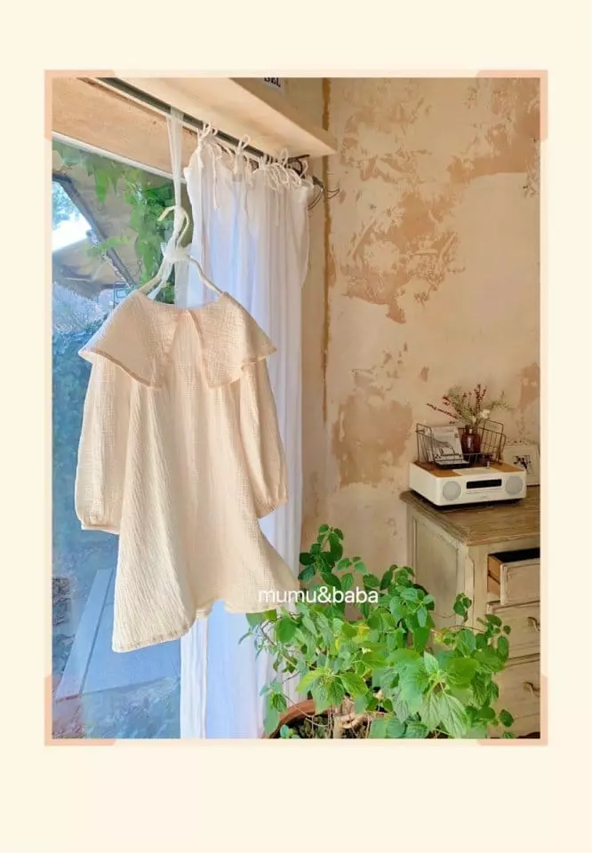 Mumunbaba - Korean Children Fashion - #Kfashion4kids - Big Sailor One-piece - 4