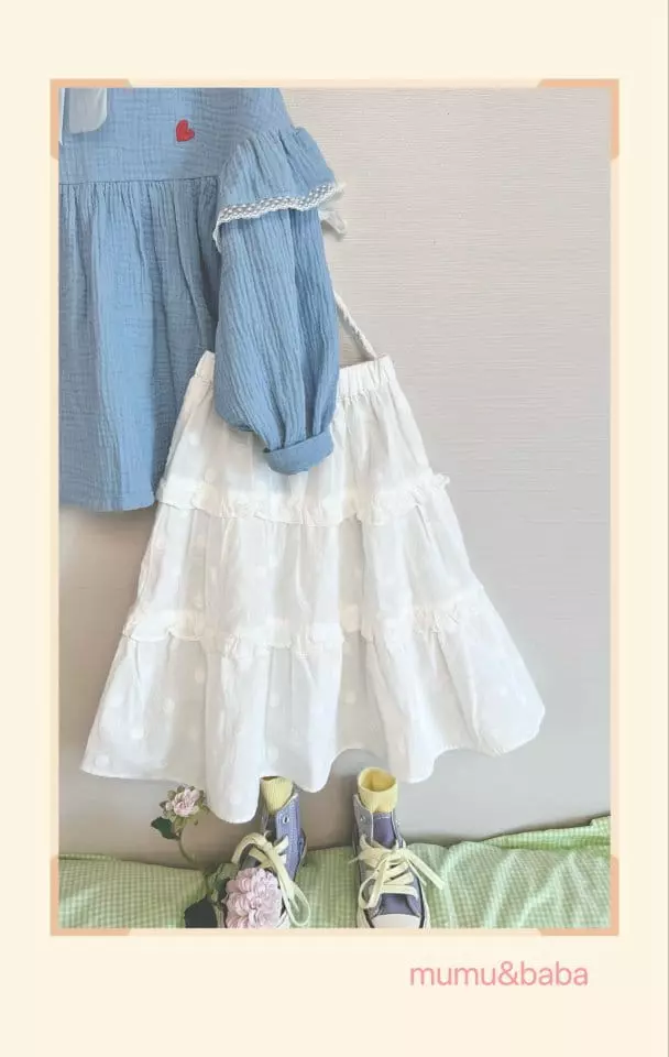 Mumunbaba - Korean Children Fashion - #magicofchildhood - 3 Can Can Skirt - 3