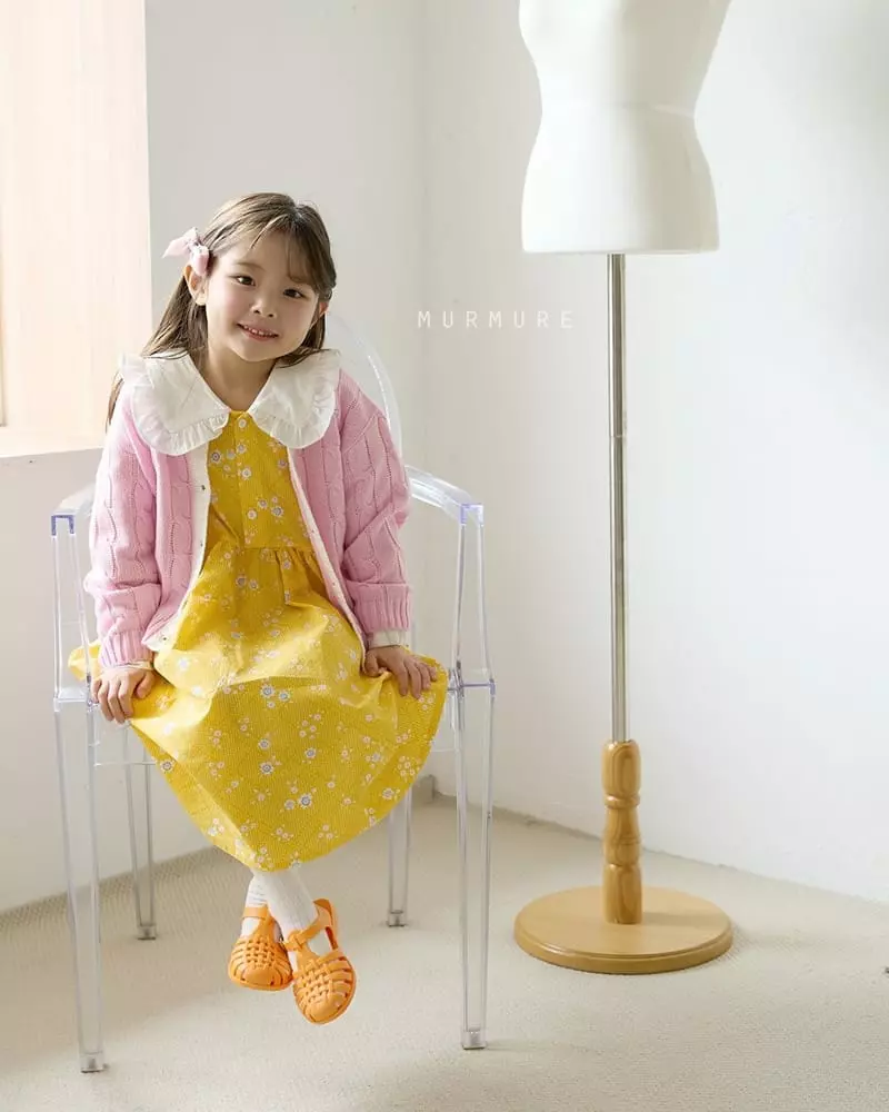 Murmure - Korean Children Fashion - #childrensboutique - Color Twist Knit Cardigan - 10