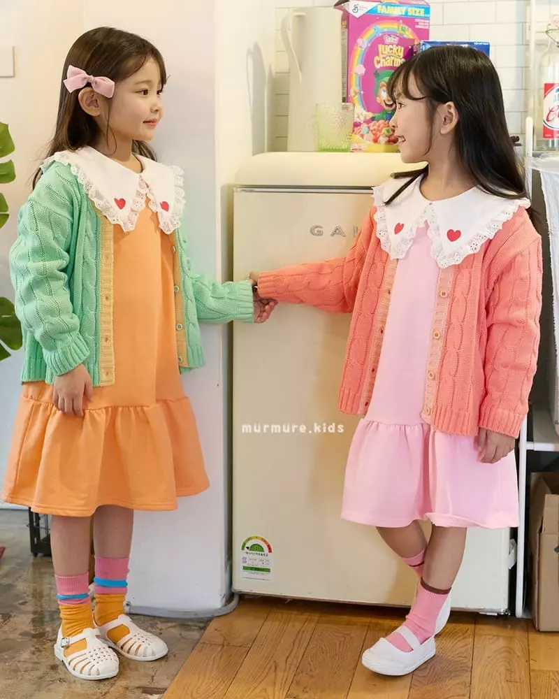 Murmure - Korean Children Fashion - #discoveringself - Color Twist Knit Cardigan - 12