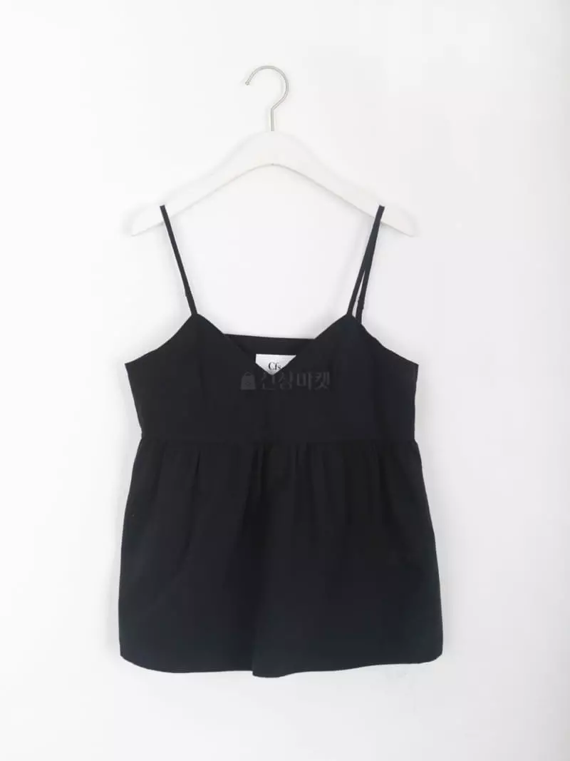 Museum - Korean Women Fashion - #momslook - Flare Sleeveless Tee - 2