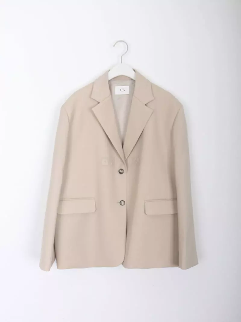 Museum - Korean Women Fashion - #momslook - Wool single Jacket - 4