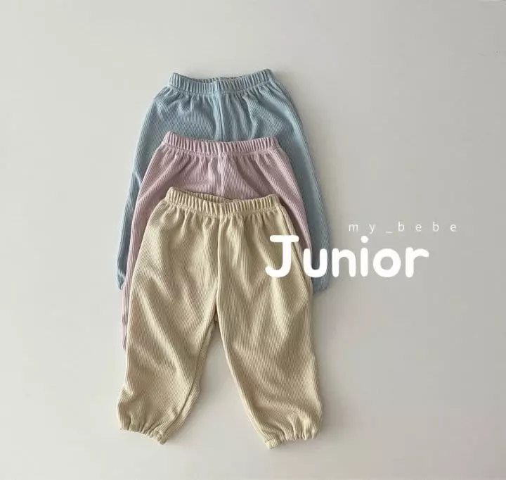 My Bebe - Korean Junior Fashion - #childofig - Loose Rib Pants