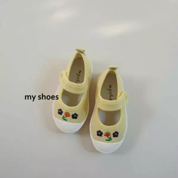 My Socks - Korean Children Fashion - #fashionkids - Orange Slip-on