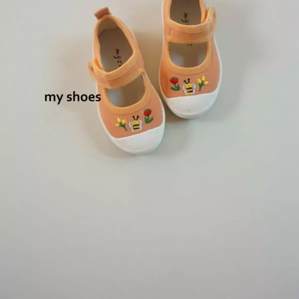 My Socks - Korean Children Fashion - #kidsstore - Orange Slip-on - 4