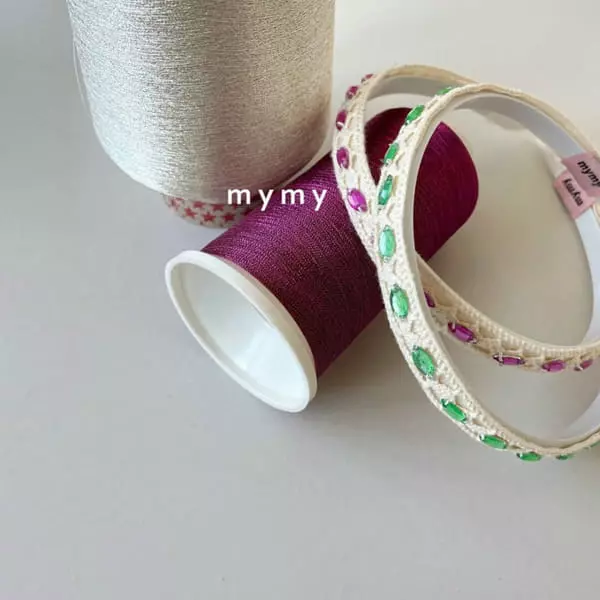 My Socks - Korean Children Fashion - #littlefashionista - Cranberry Hairband - 2