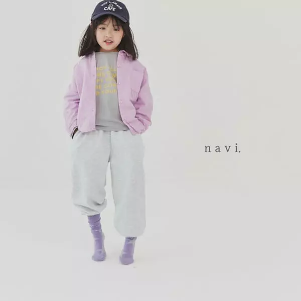 Navi - Korean Children Fashion - #prettylittlegirls - Lettering Tee - 8