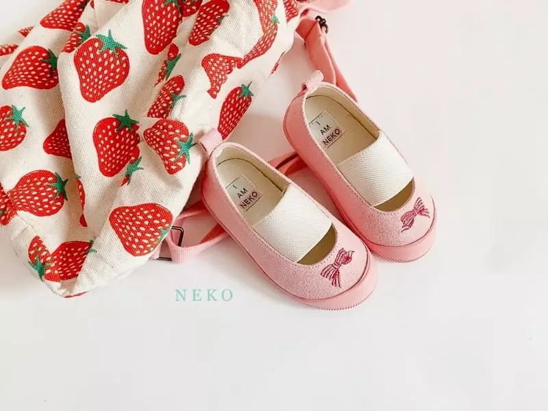 Neko - Korean Children Fashion - #childofig - NK877 Ribbon Slip-on - 10