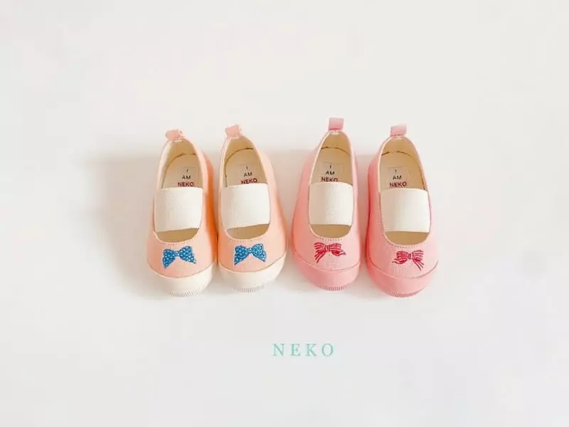 Neko - Korean Children Fashion - #childrensboutique - NK877 Ribbon Slip-on - 11
