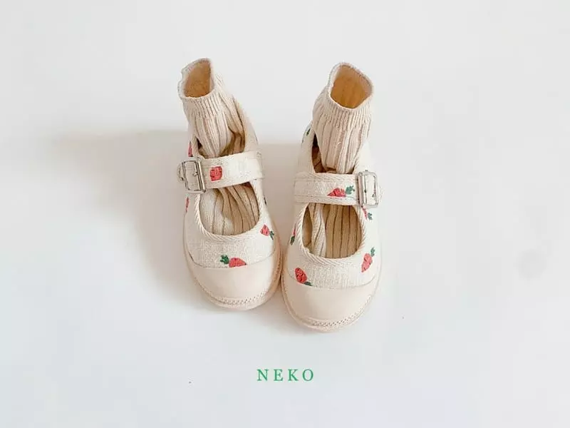 Neko - Korean Children Fashion - #fashionkids - NK869 Carrot And Bear Sandals - 3