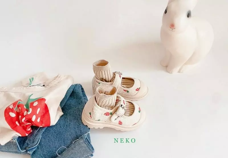 Neko - Korean Children Fashion - #fashionkids - NK869 Carrot And Bear Sandals - 4
