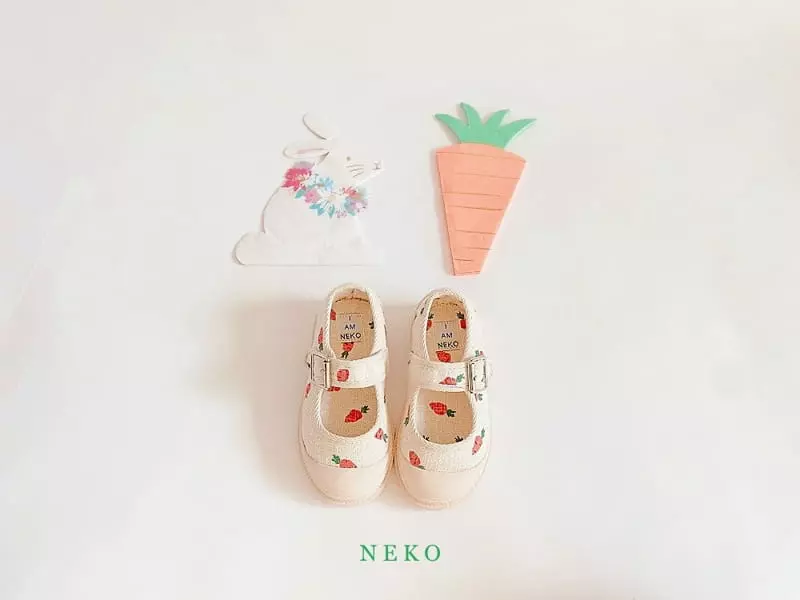 Neko - Korean Children Fashion - #kidsstore - NK869 Carrot And Bear Sandals - 5