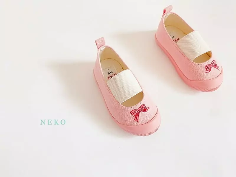 Neko - Korean Children Fashion - #minifashionista - NK877 Ribbon Slip-on - 7