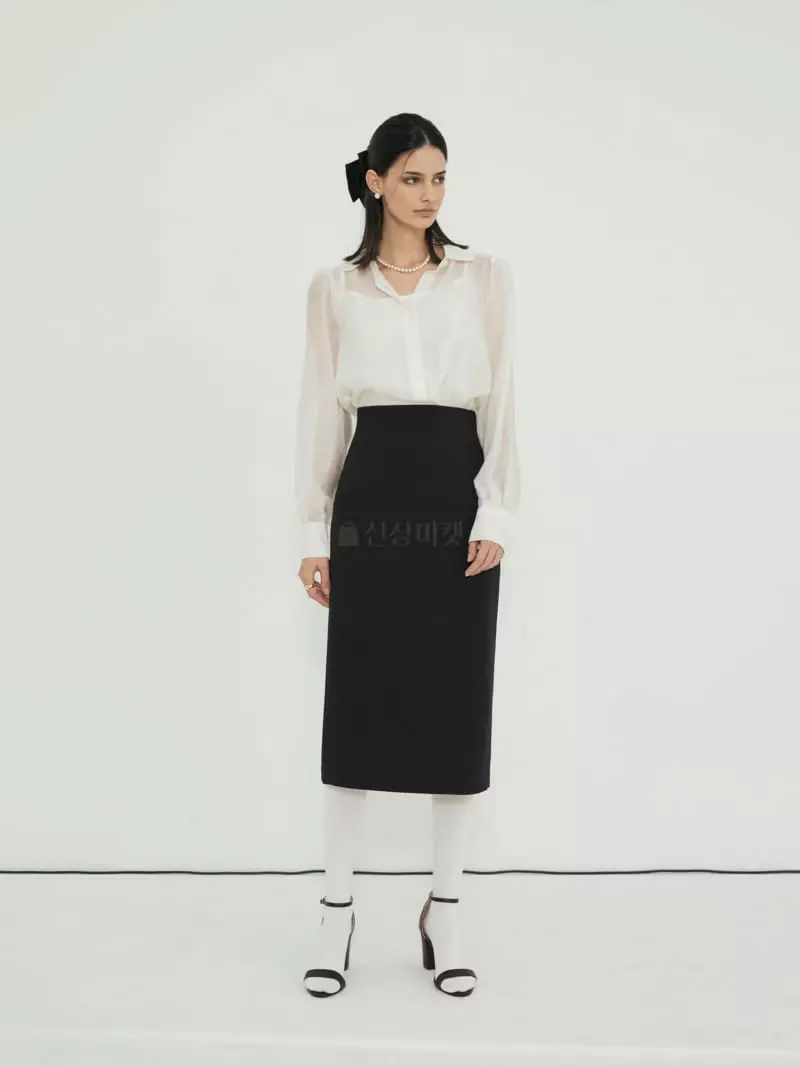 Neroli36 - Korean Women Fashion - #momslook - Have Collar Blouse - 2