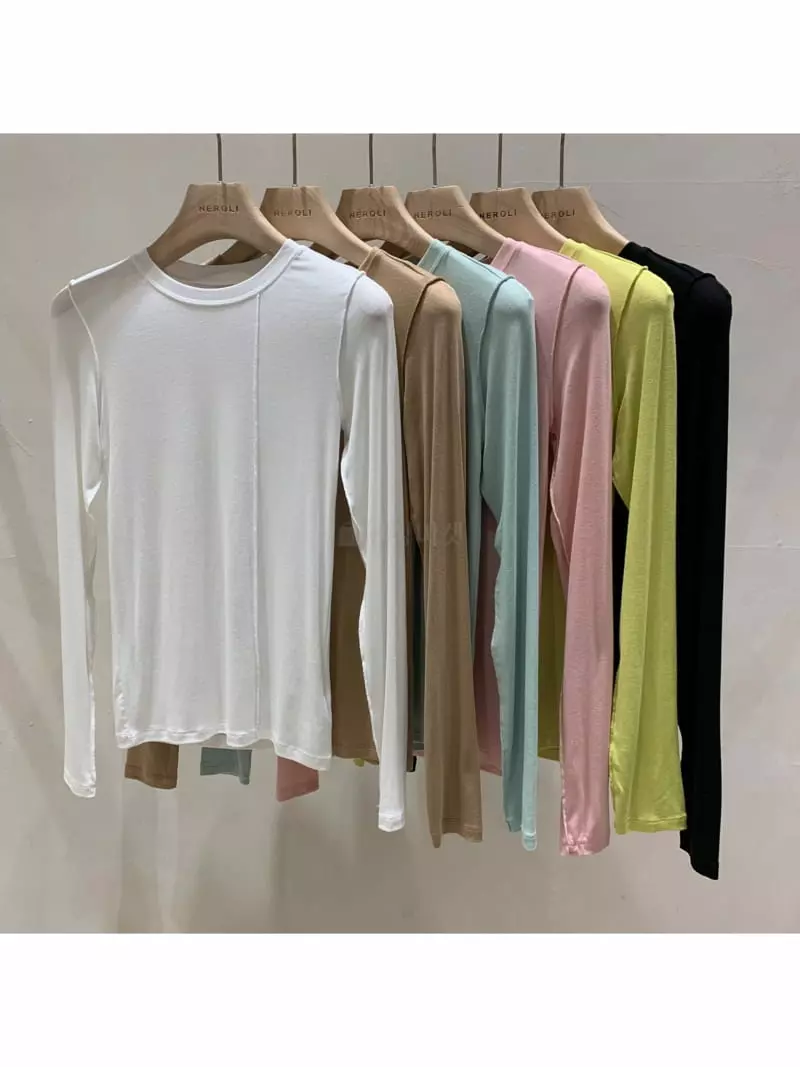 Neroli36 - Korean Women Fashion - #romanticstyle - Guy Lupa Tee - 4