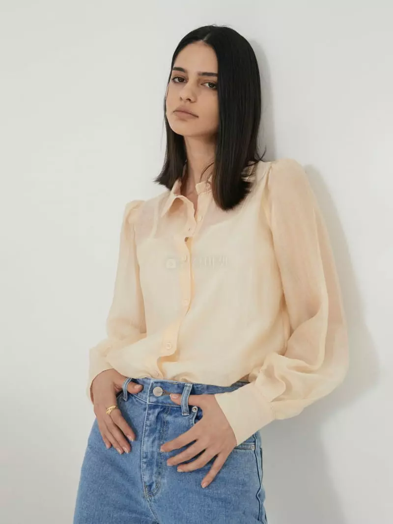 Neroli36 - Korean Women Fashion - #thelittlethings - Have Collar Blouse