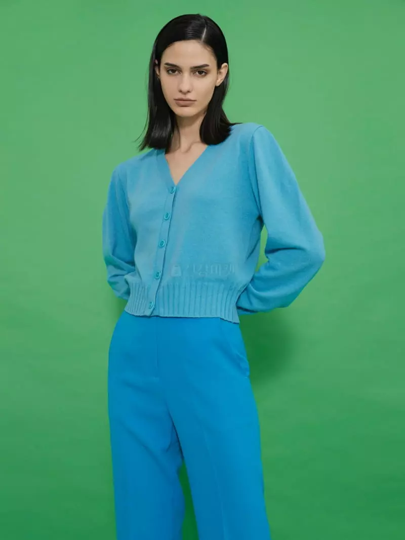 Neroli36 - Korean Women Fashion - #vintageinspired - Color Cash Cardigan - 3