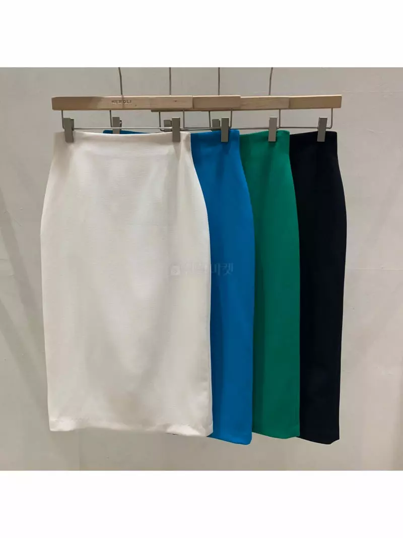 Neroli36 - Korean Women Fashion - #momslook - Season Pencil Skirt - 4