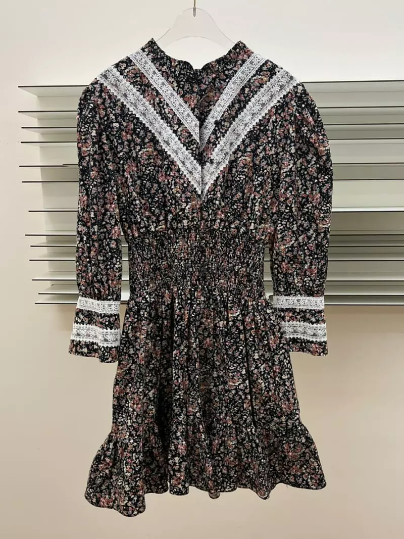Newtro_Mood - Korean Women Fashion - #womensfashion - Smoke Freesia One-piece - 4