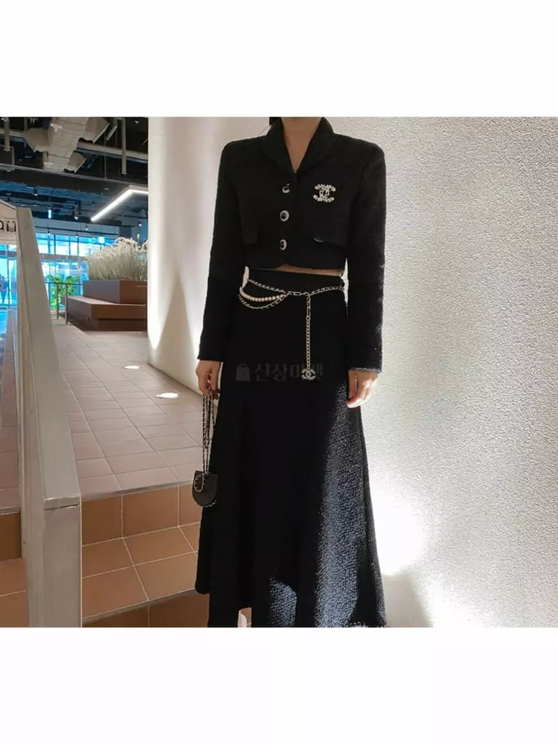 Newtro_Mood - Korean Women Fashion - #momslook - Gabrielle Jacket Bottom set - 3