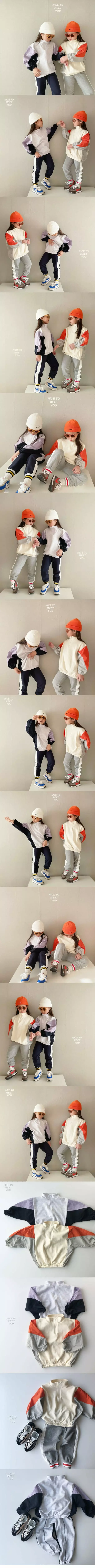 Nice To Meet You - Korean Children Fashion - #designkidswear - Joy Zip-up Sweatshirt