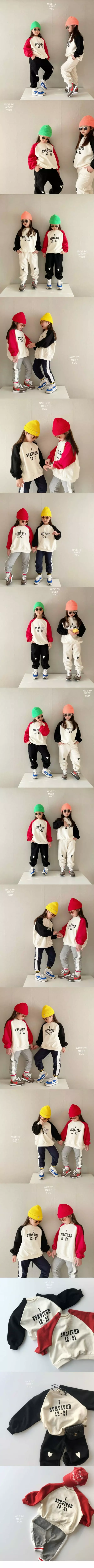 Nice To Meet You - Korean Children Fashion - #minifashionista - Aesop Sweatshirt