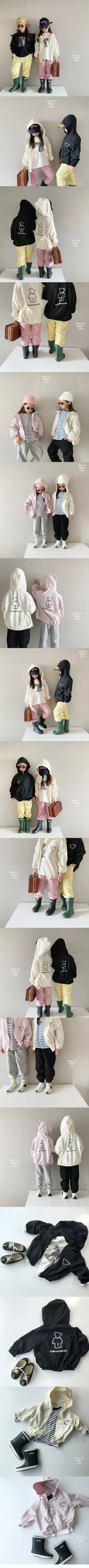 Nice To Meet You - Korean Children Fashion - #prettylittlegirls - Spring Windbreaker
