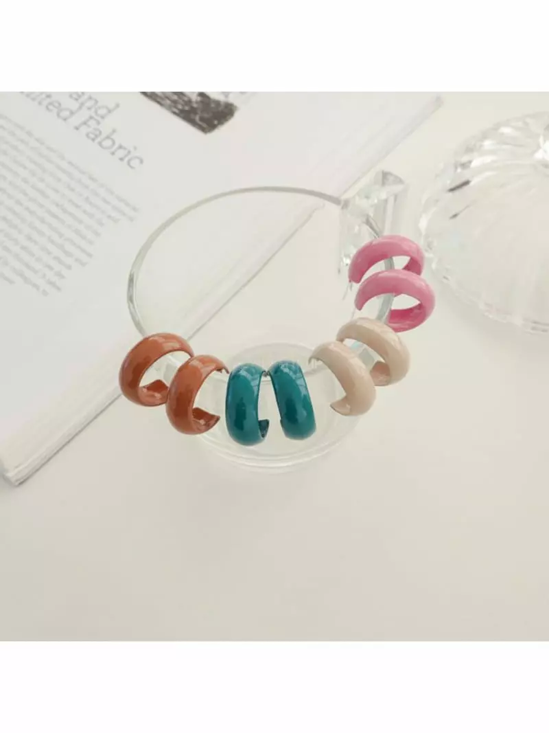 Noii - Korean Women Fashion - #momslook - E1525 Earring