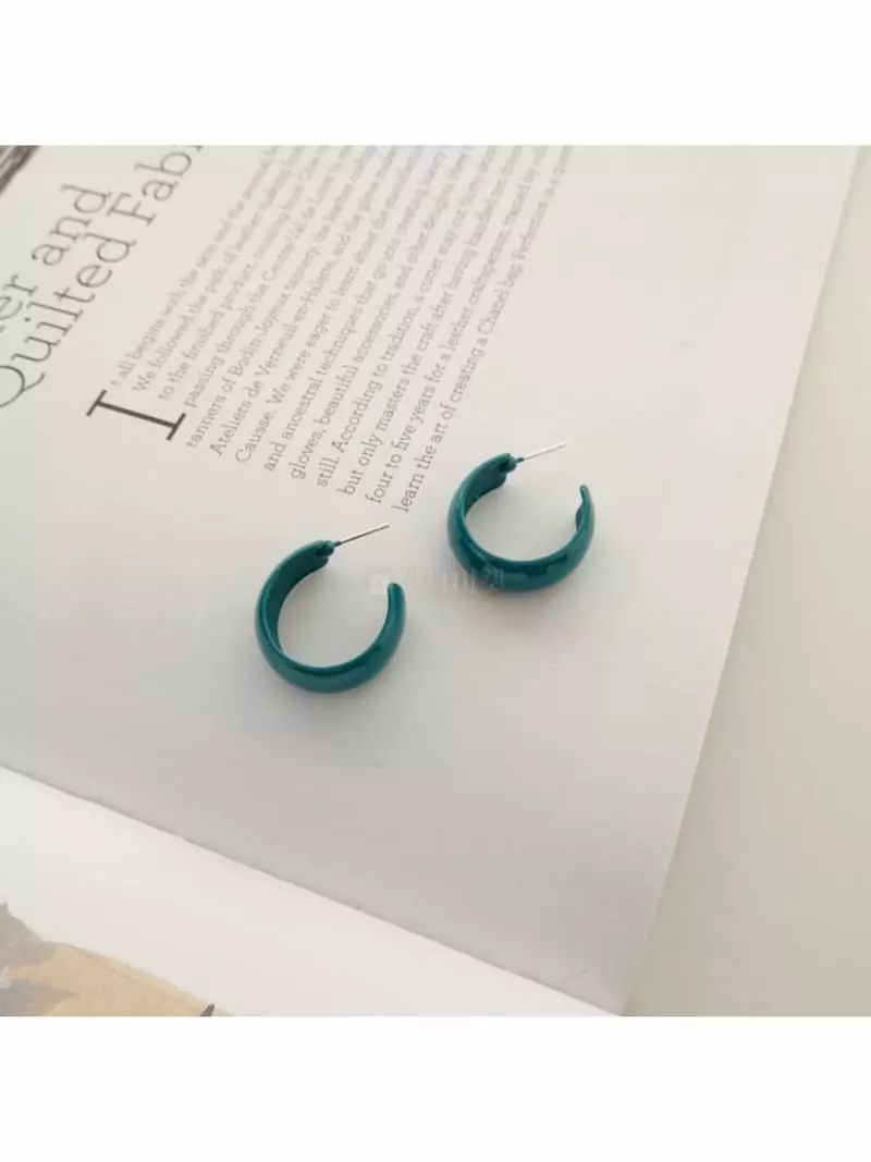 Noii - Korean Women Fashion - #momslook - E1525 Earring - 3