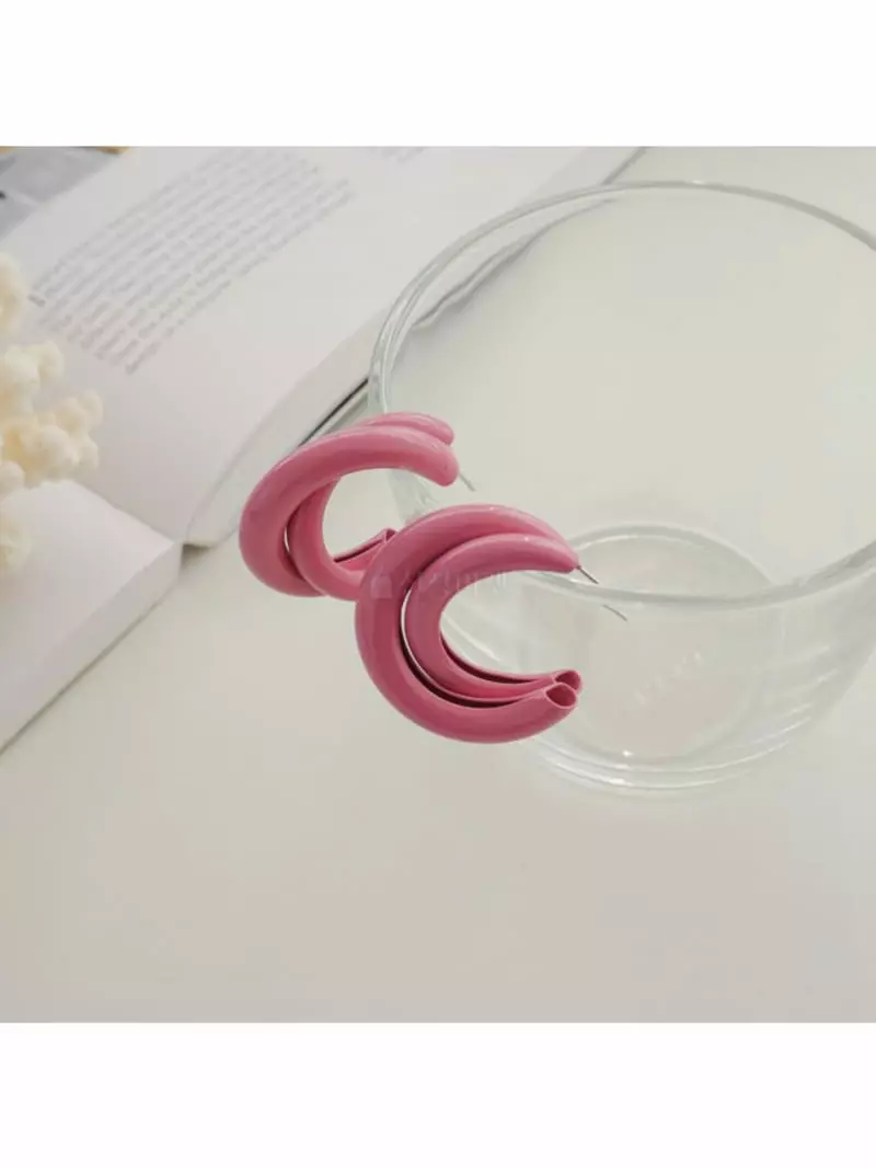 Noii - Korean Women Fashion - #momslook - E1522 Earring - 2