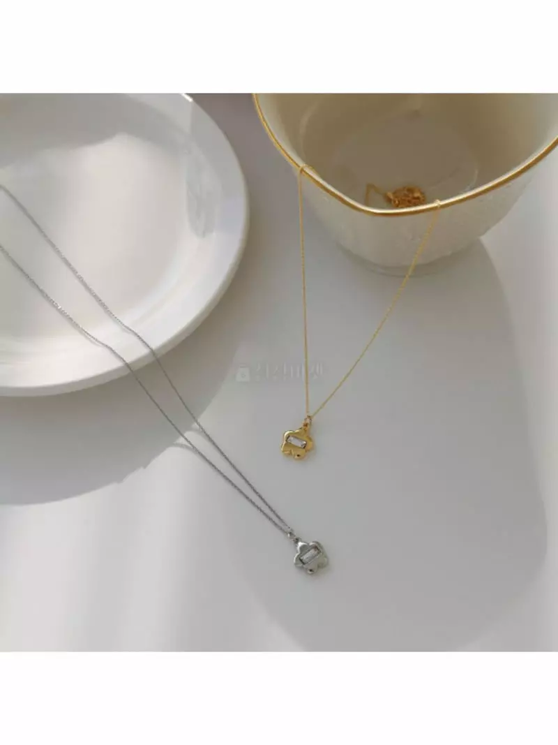 Noii - Korean Women Fashion - #womensfashion - N1193 Flower Neckless - 4