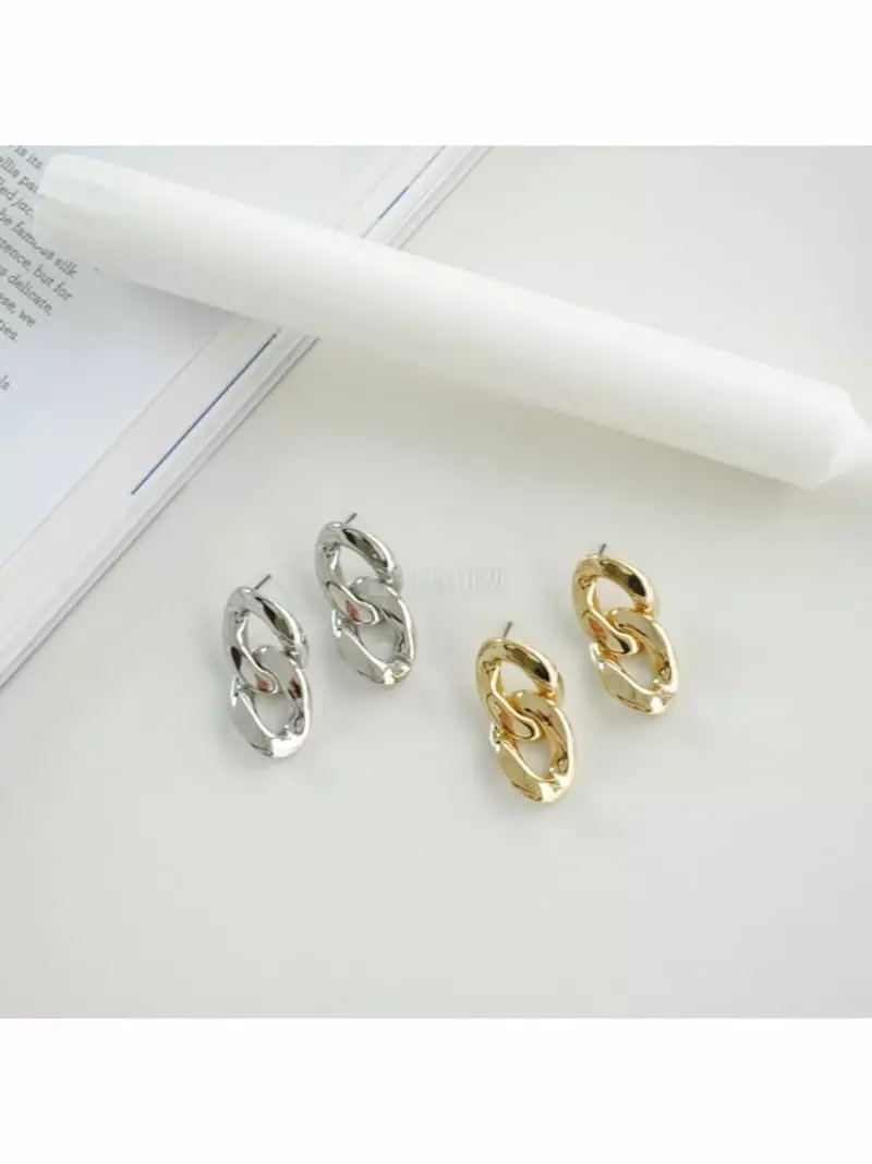 Noii - Korean Women Fashion - #momslook - E1472 Bold Earring