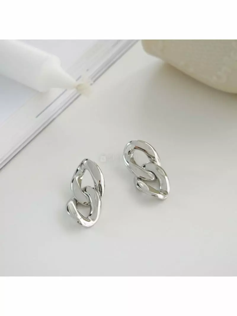 Noii - Korean Women Fashion - #momslook - E1472 Bold Earring - 3