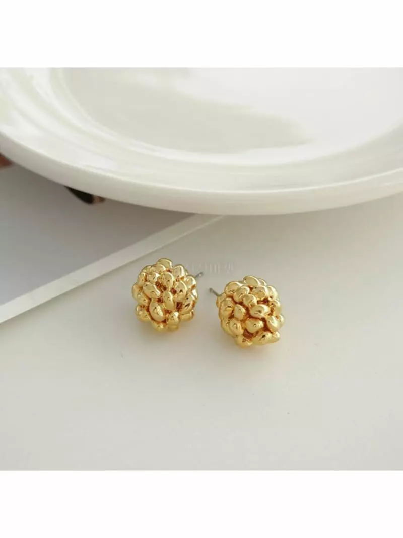 Noii - Korean Women Fashion - #momslook - E1491 Earring - 2