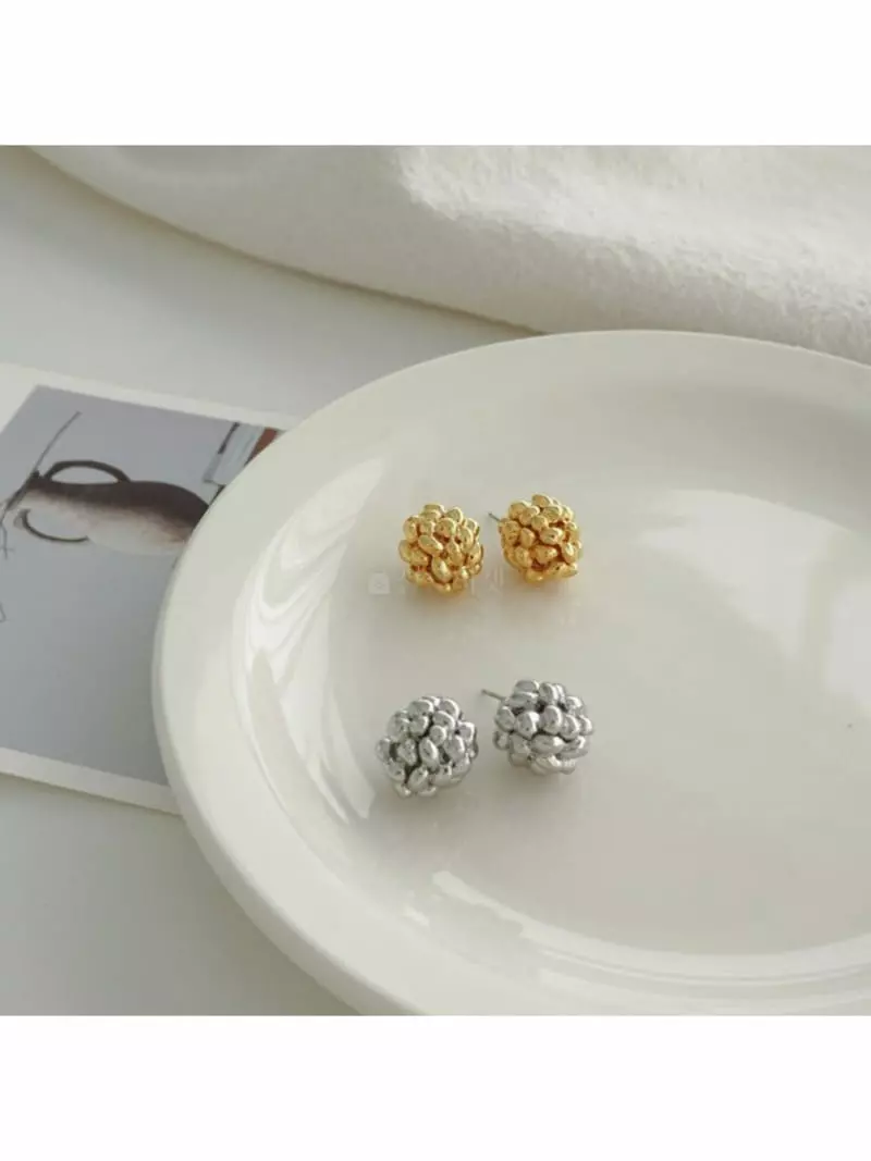 Noii - Korean Women Fashion - #momslook - E1491 Earring - 4