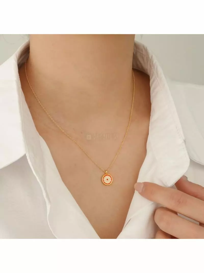 Noii - Korean Women Fashion - #momslook - N1208 Daisy Neckless