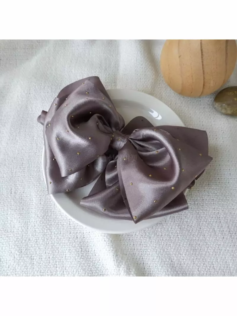 Noii - Korean Women Fashion - #momslook - H1404 Ribbon Hair Pin - 3