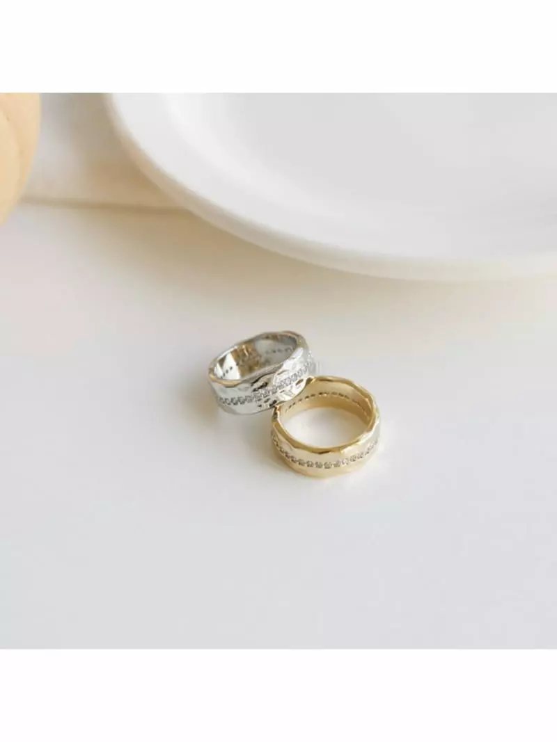 Noii - Korean Women Fashion - #momslook - R1169 Ring - 2