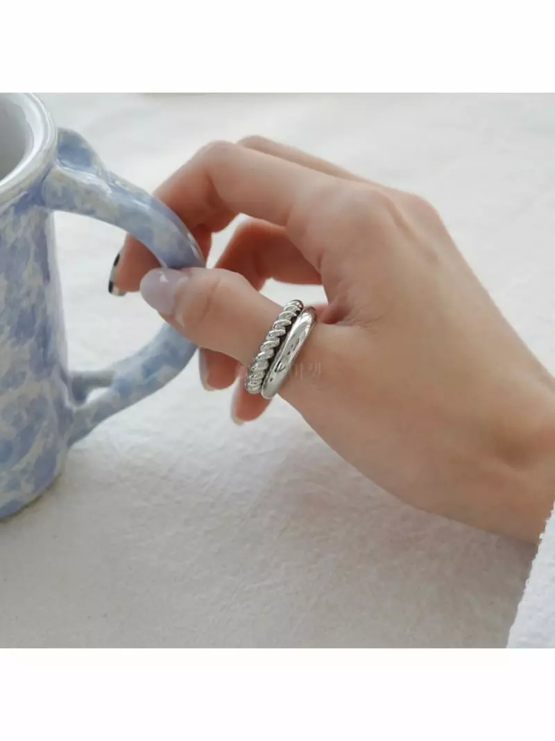 Noii - Korean Women Fashion - #pursuepretty - R1195 Ring set