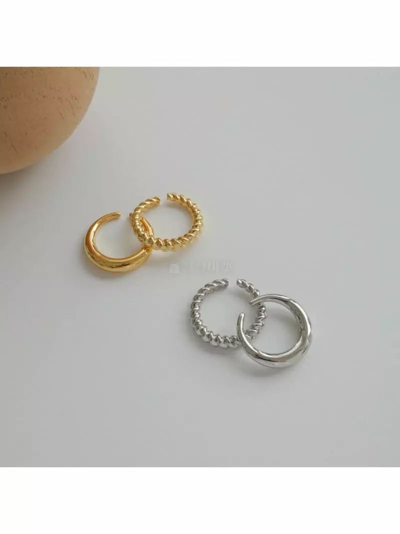 Noii - Korean Women Fashion - #restrostyle - R1195 Ring set - 2