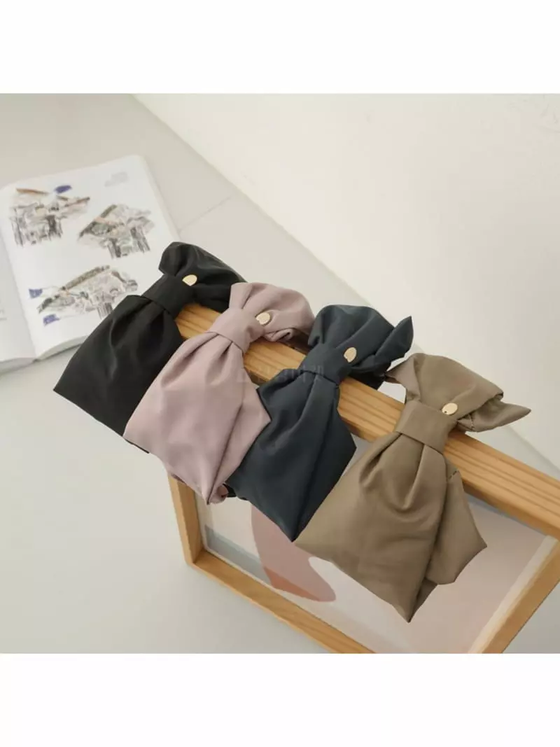 Noii - Korean Women Fashion - #romanticstyle - H1421 Ribbon Hairband