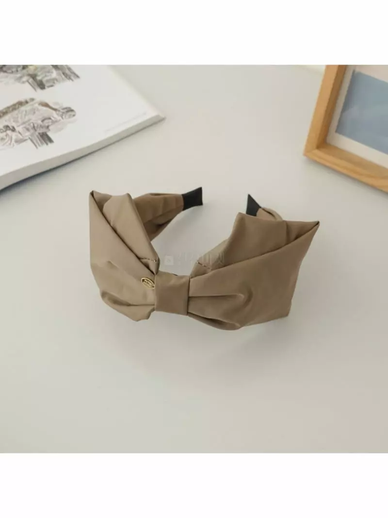 Noii - Korean Women Fashion - #thatsdarling - H1421 Ribbon Hairband - 4