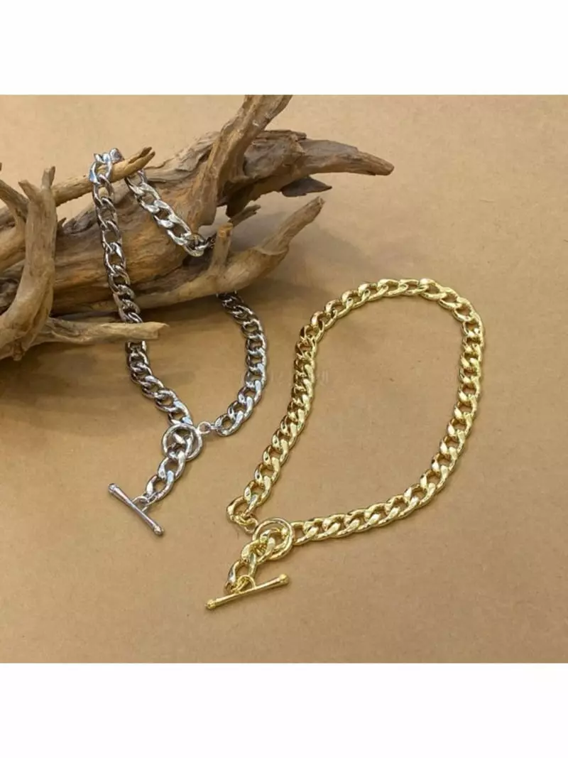 Noii - Korean Women Fashion - #womensfashion - N0140 Chain Neckless - 2