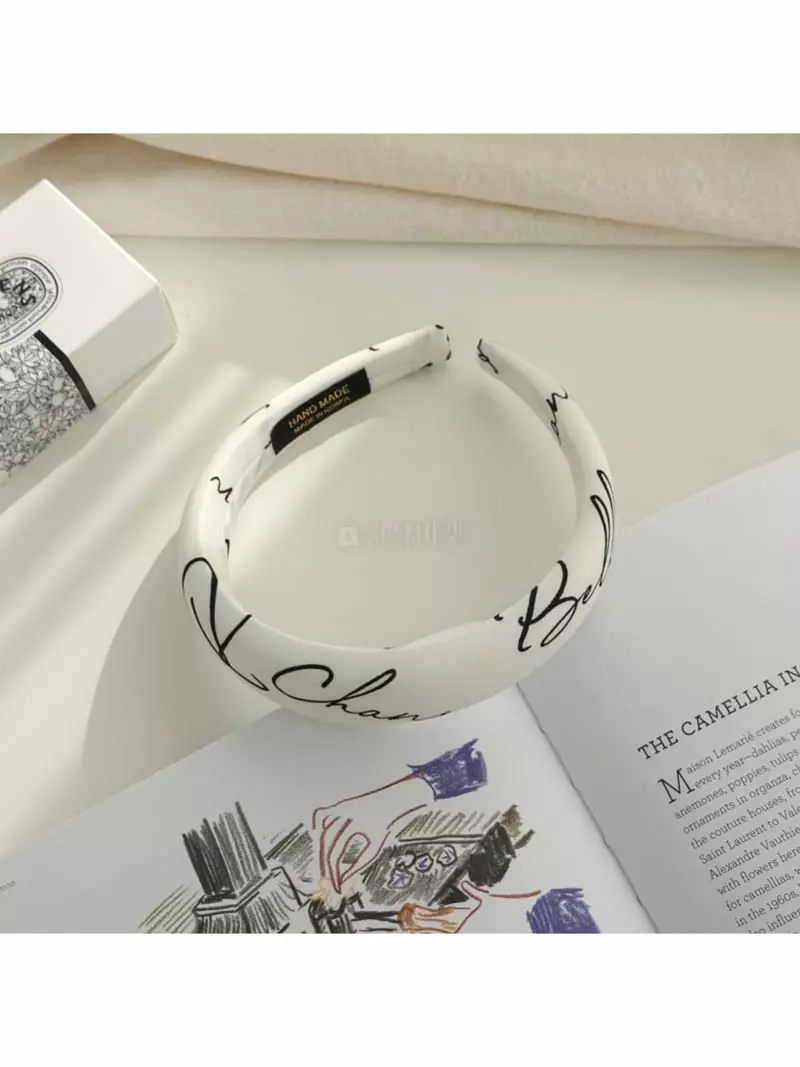 Noii - Korean Women Fashion - #womensfashion - H1425 Lettering Hairband - 3