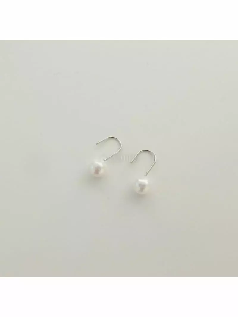 Noii - Korean Women Fashion - #womensfashion - E1538 Pearl Earring - 3