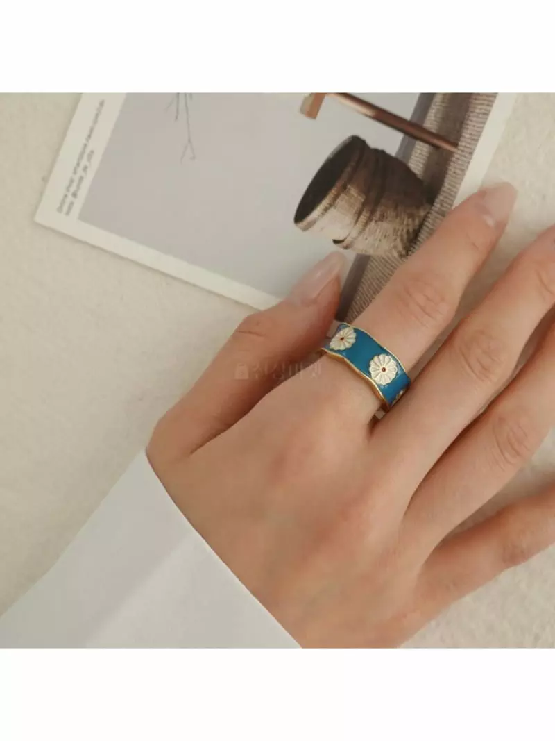 Noii - Korean Women Fashion - #womensfashion - R1188 Daisy Ring