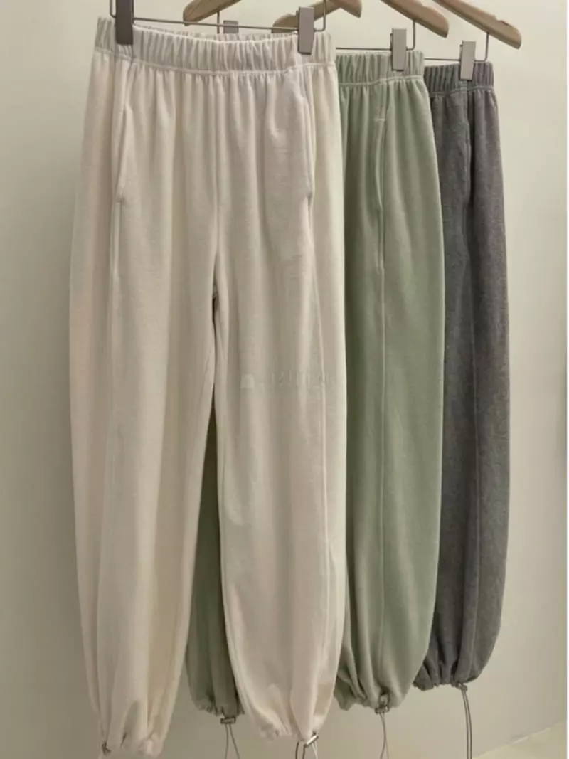 Normal - Korean Women Fashion - #thelittlethings - Terry Pants - 4
